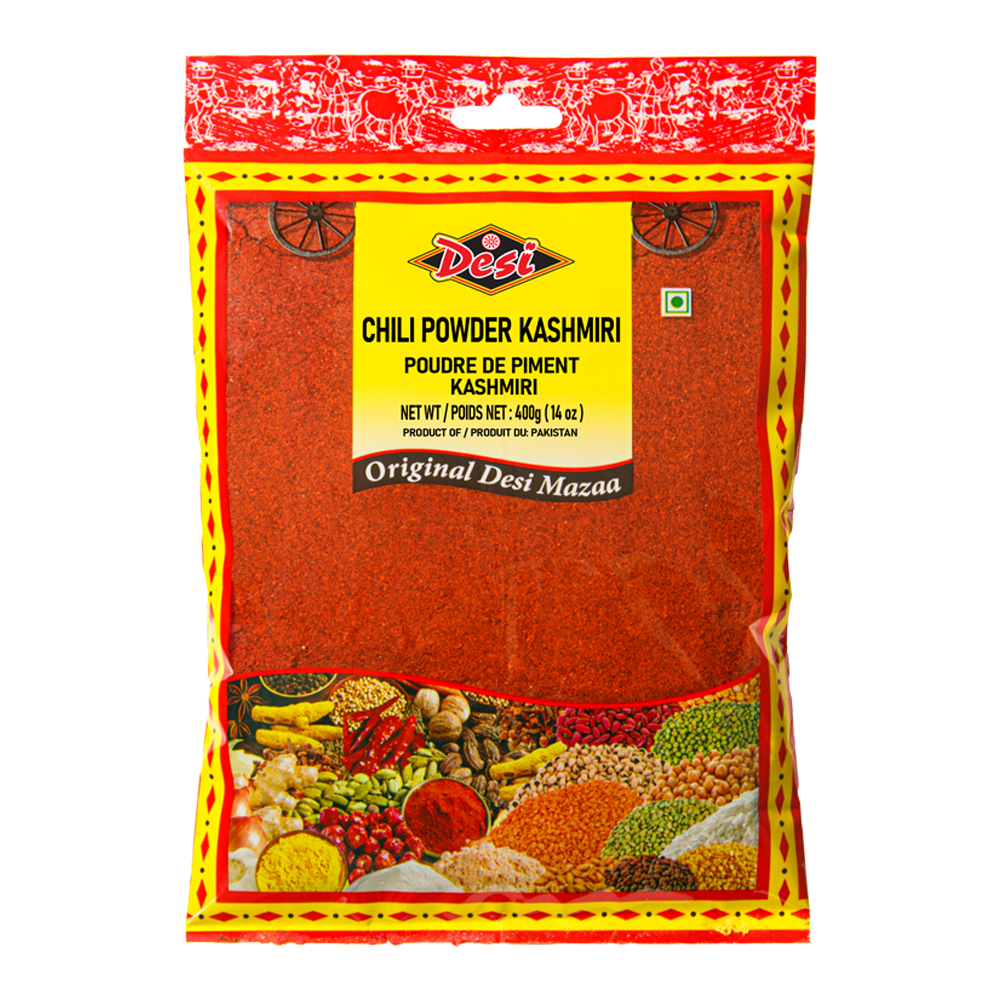 CHILI POWDER KASHMIRI MILD TALHAR [DESI], 400g — ITNFoodcorp