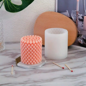3D Small Bubble Cube Candle Soy Wax Colour Aromatherapy