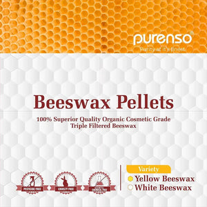 Beeswax Pellets - White - Purenso Select