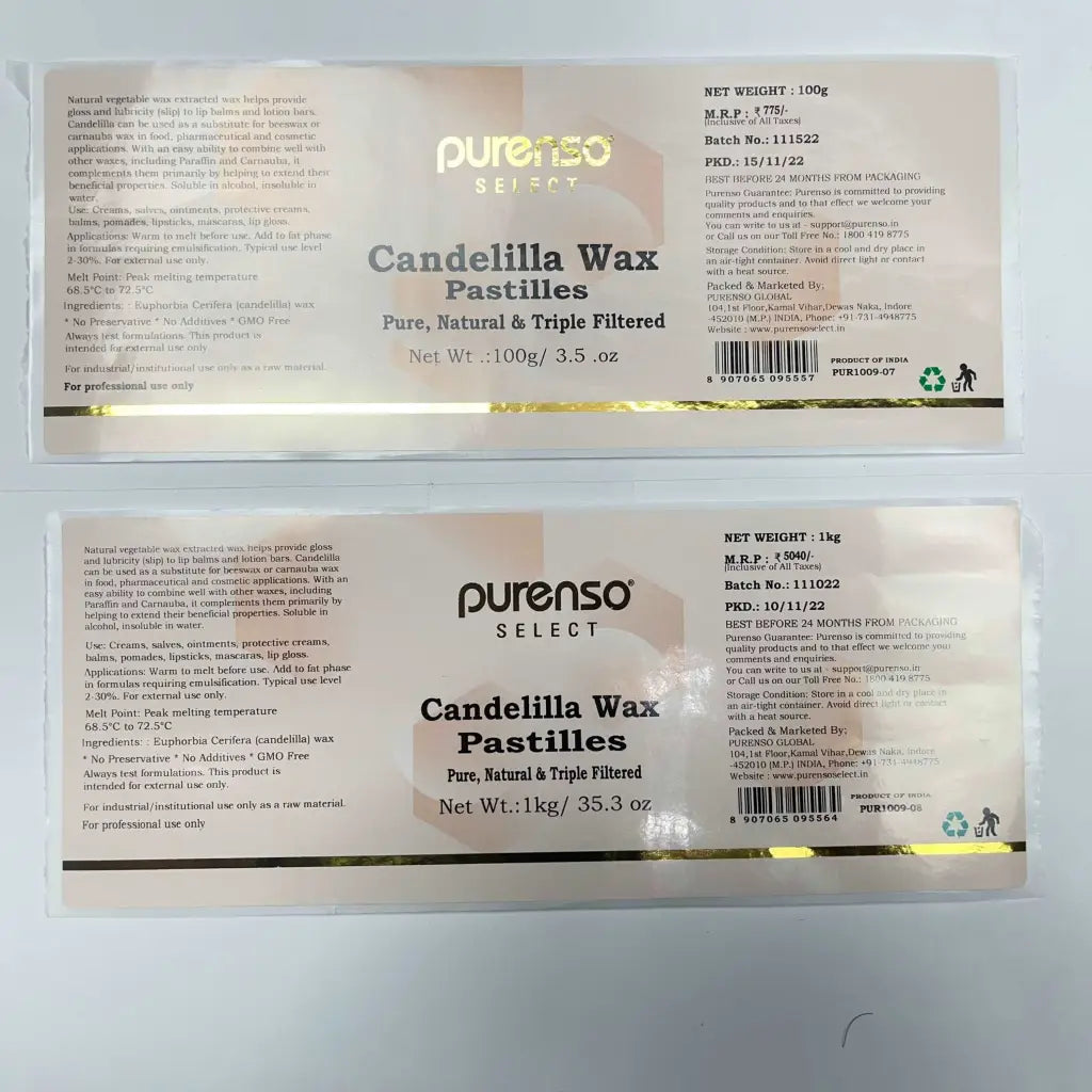 Candelilla Wax - 500 G (Unrefined)