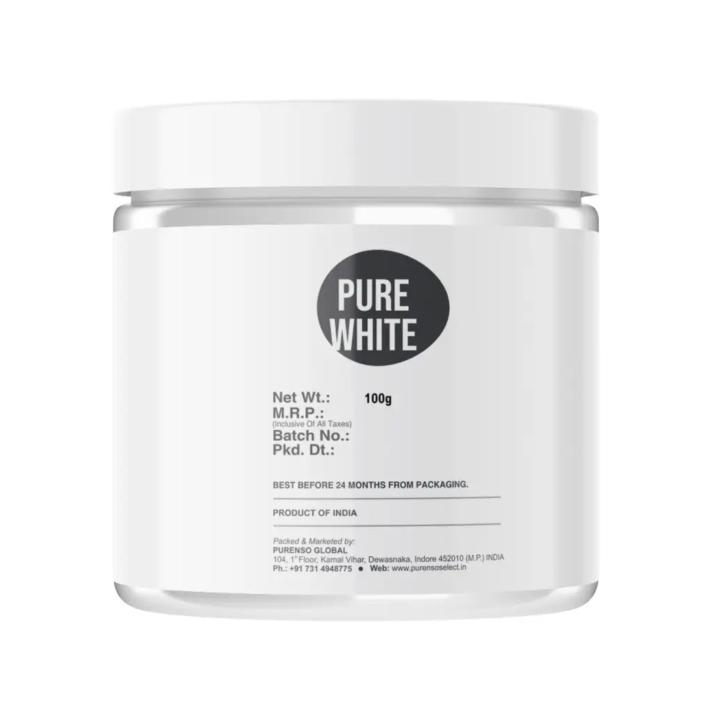 Buy Online - Pure White (For Lip Eye & Personal Care Products) - Purenso  Select