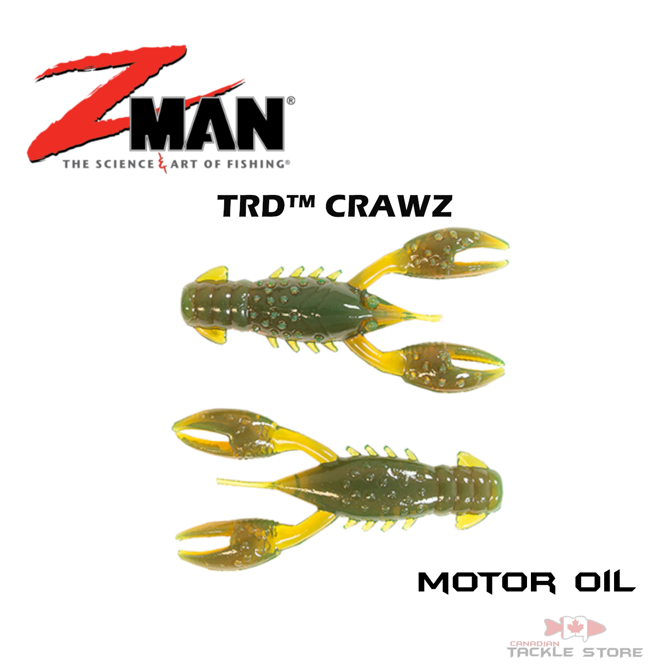 Z-Man Turbo CrawZ 4 Fire Craw