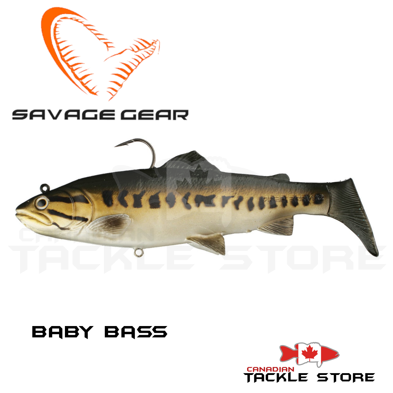 Savage Gear Pulse Tail Bluegill Swimbait RTF – Canadian Tackle Store