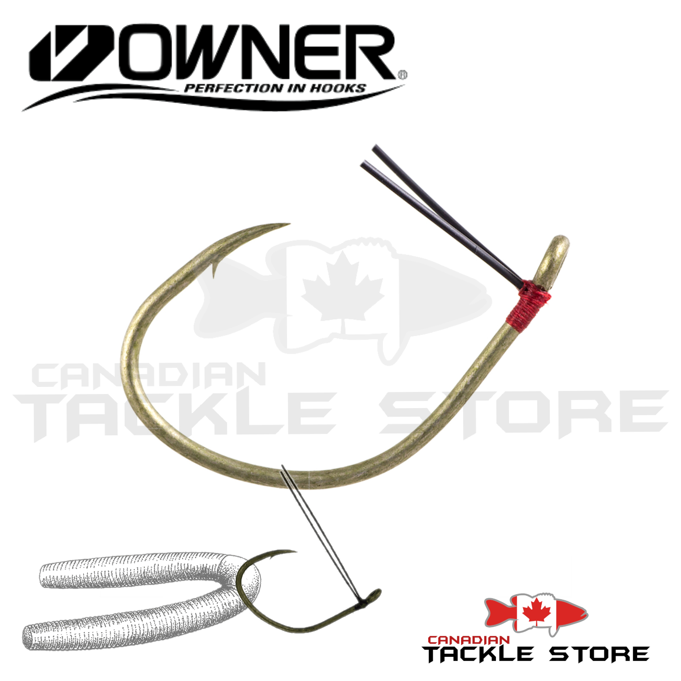 Owner Hooks Cover Shot Hook – Canadian Tackle Store