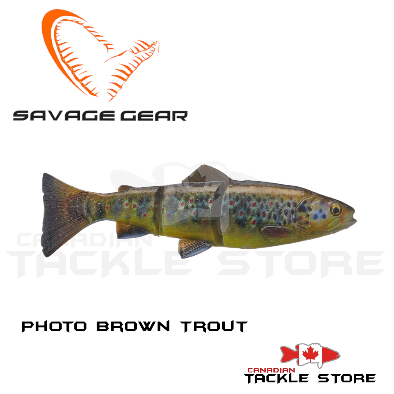 Savage Gear 3D Real Trout Swimbait – Canadian Tackle Store