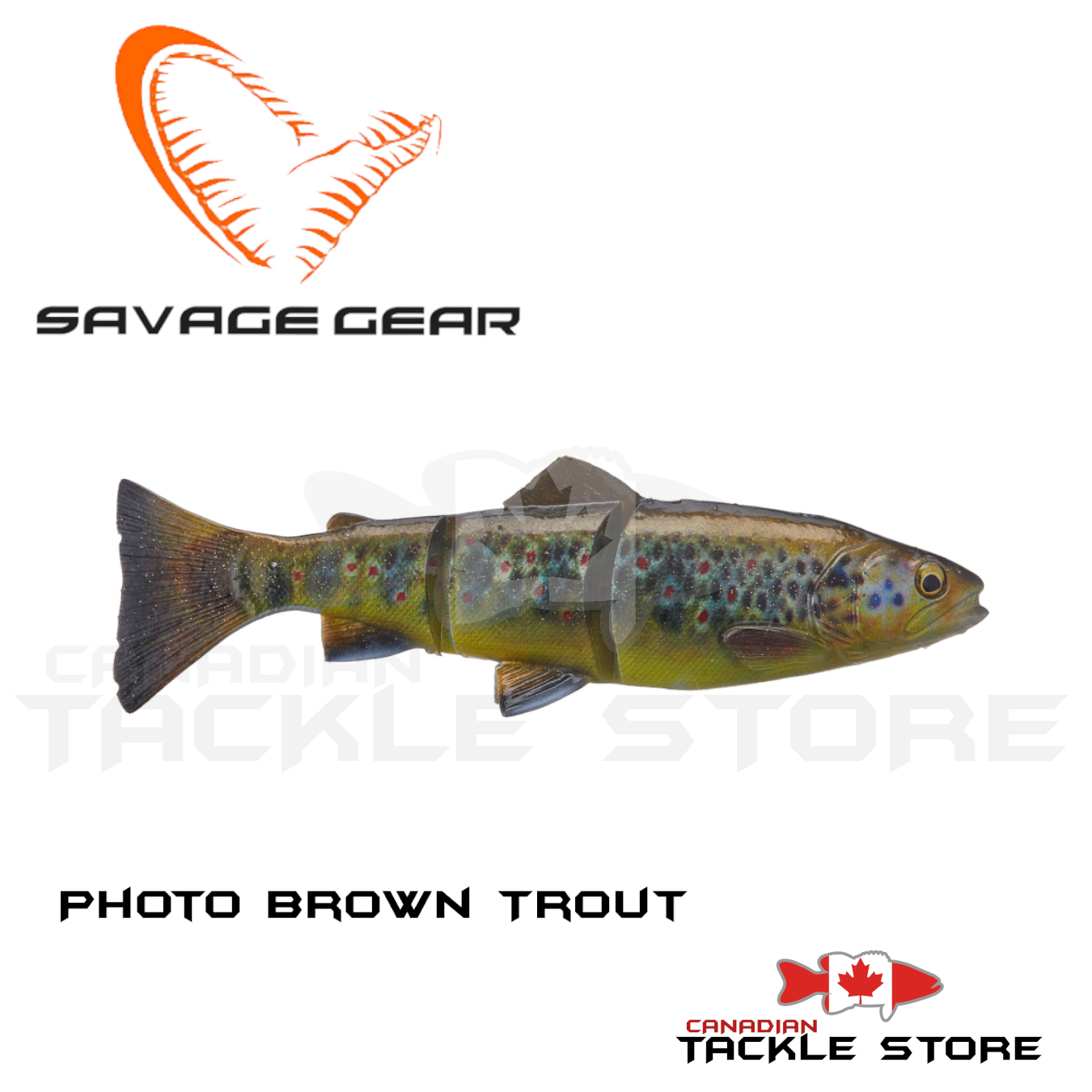 Savage Gear 3D Real Trout - Dirty Silver - 7in