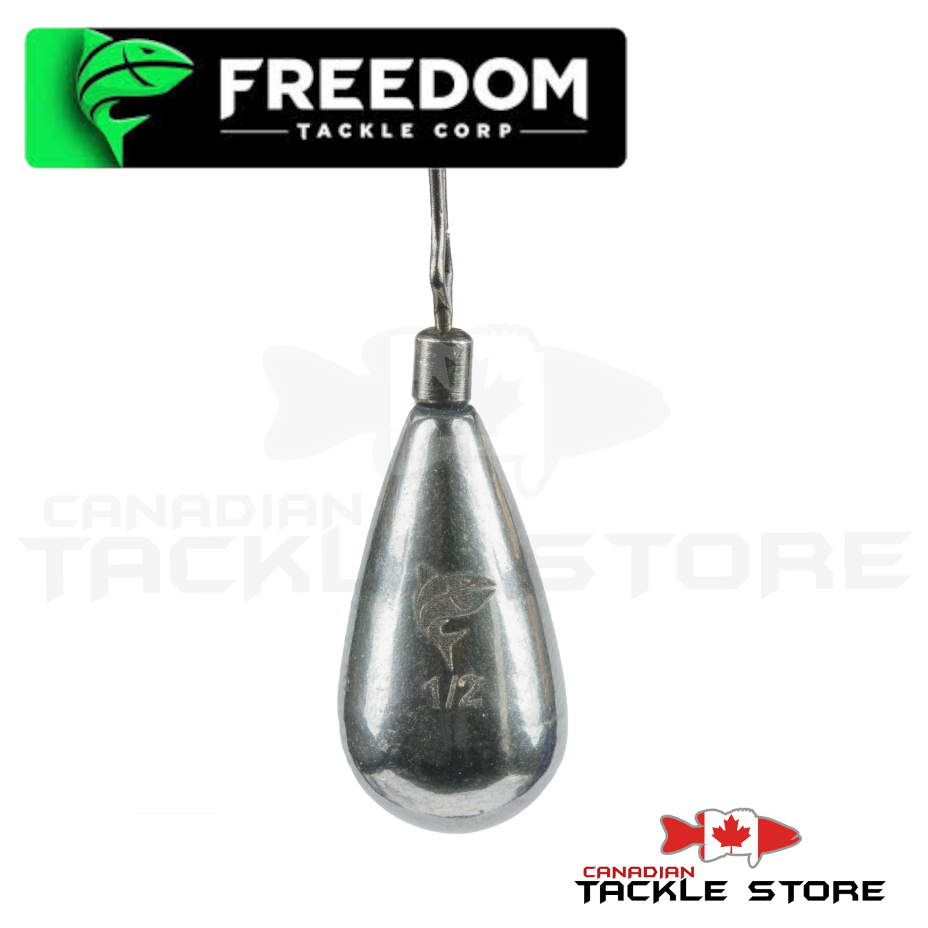 Freedom Tungsten Bullet Weights 1/2oz - Bronson