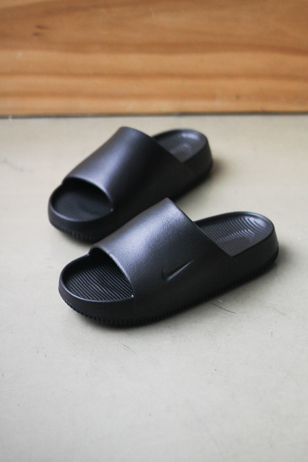 Nike Calm Sliders in Black