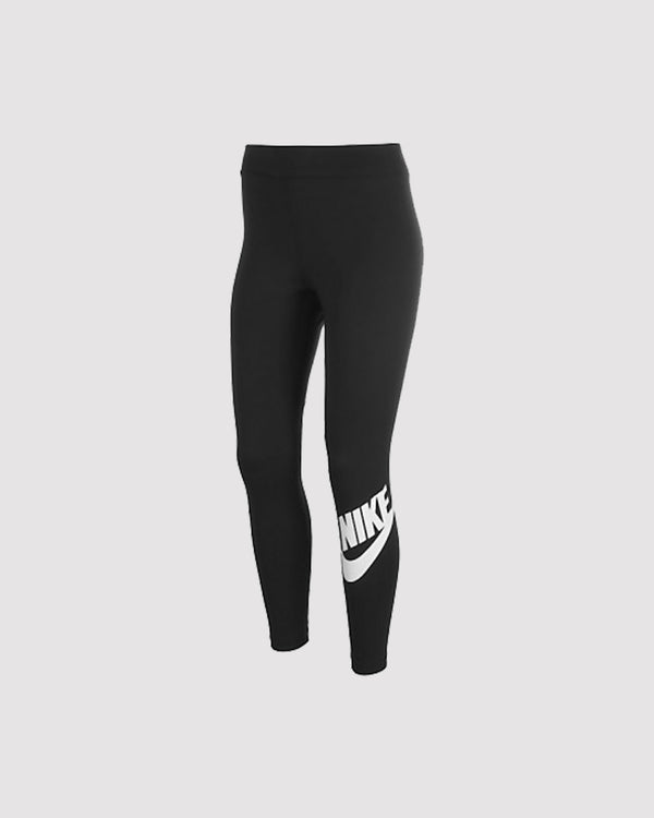Nike Women's W ONE Tight MR CPRI 2.0 Leggings, Black/(White), S