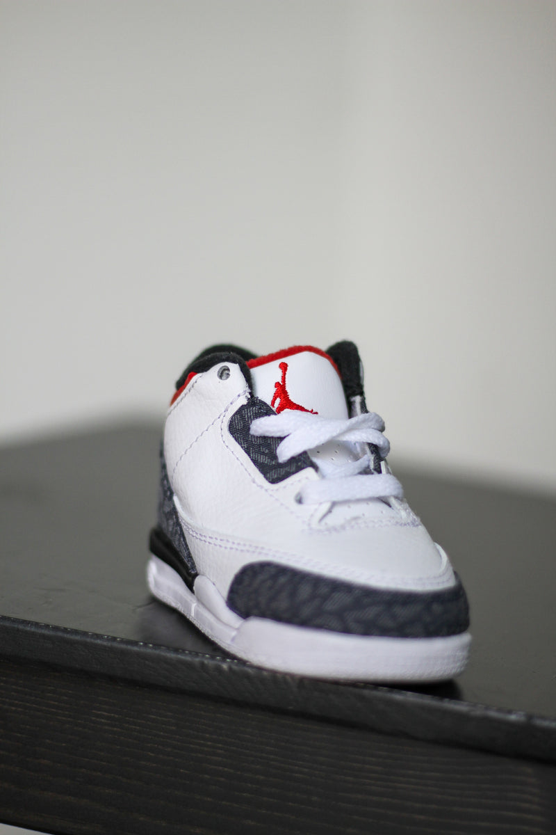 Air Jordan 3 Retro Se Td Denim Fire Red Sneaker Room