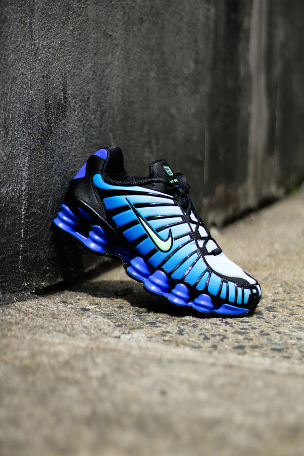 nike shox tl blue