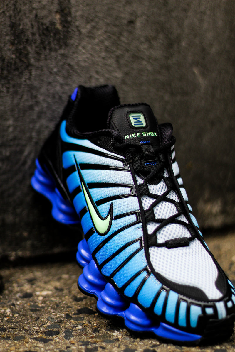 nike shox blue