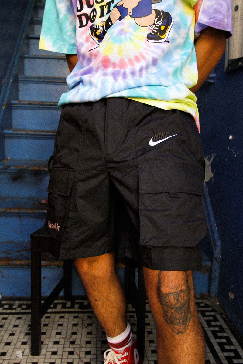 nike air shorts black