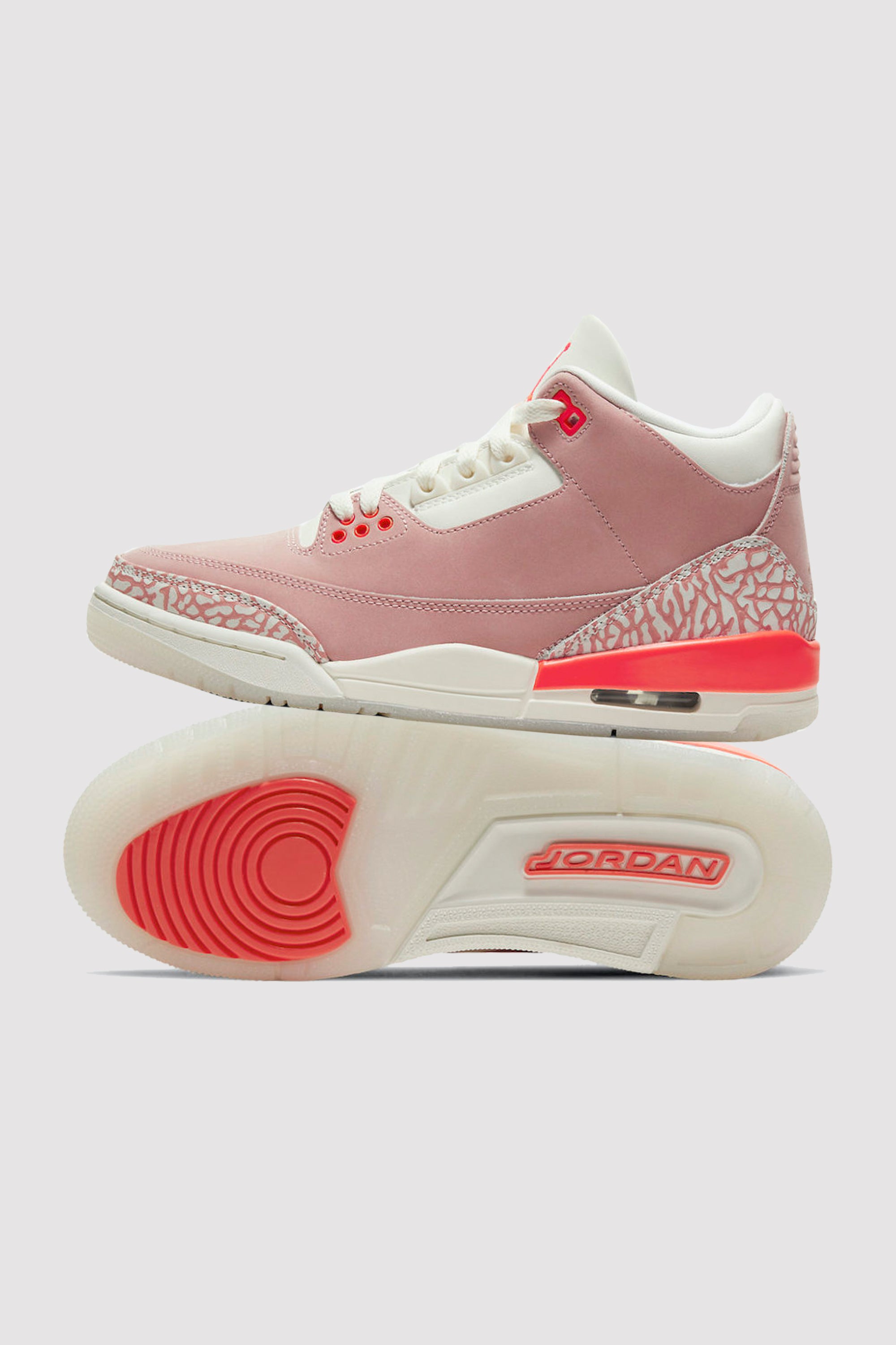 rust pink jordan 3