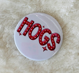 Game Day Pins | Hogs My Stars Game Day Button - Whimsy Whoo