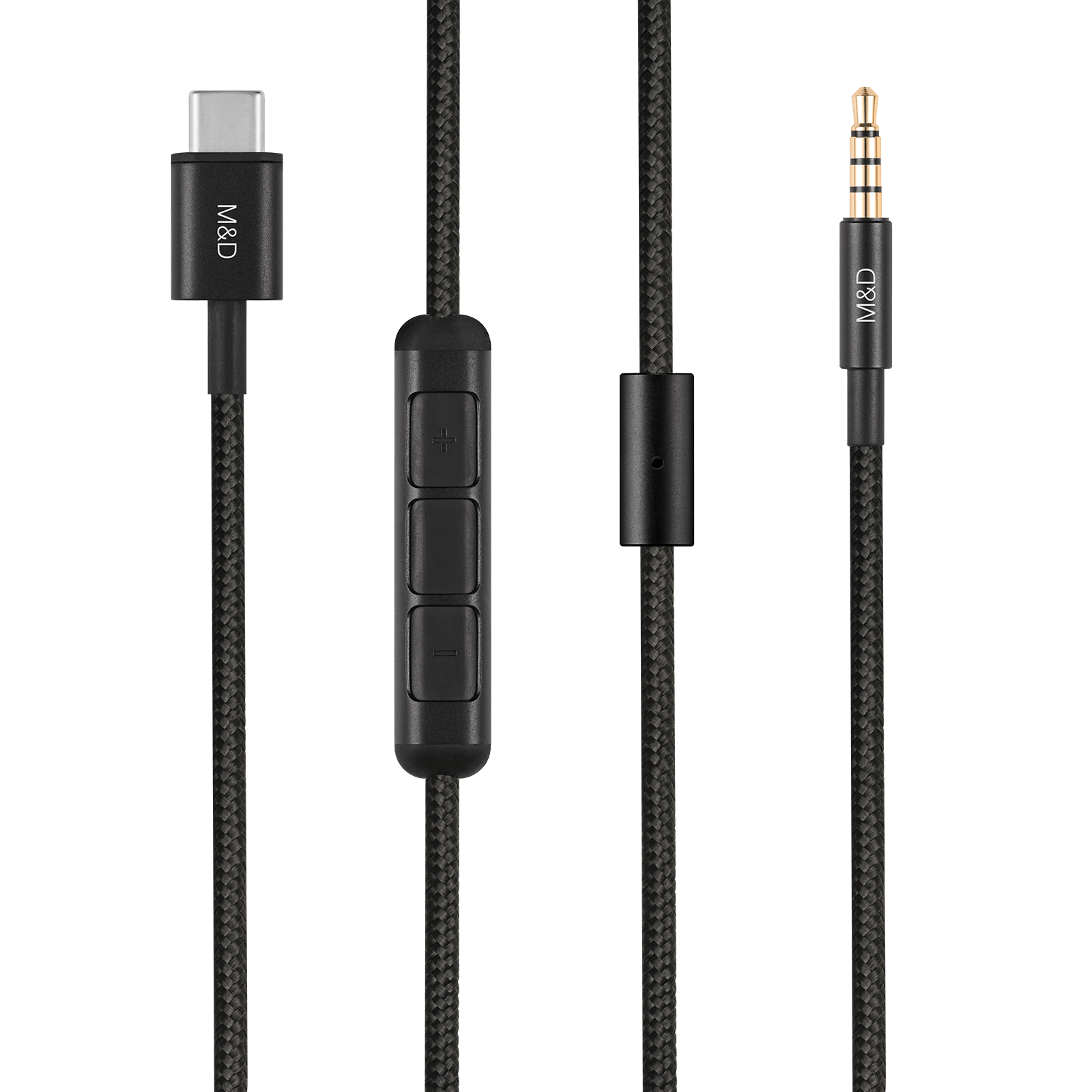 Master & Dynamic® USB-C to 3.5mm Audio Cable - Black