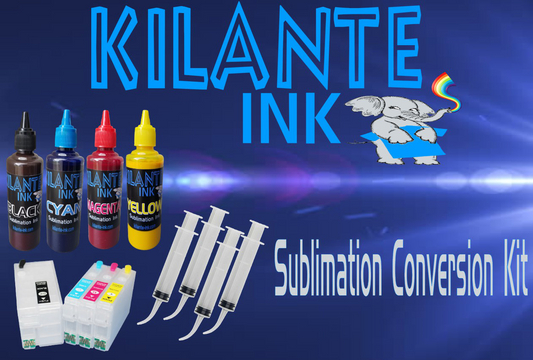 Inkfinitee Sublimation Ink for Epson Ecotank CYMB