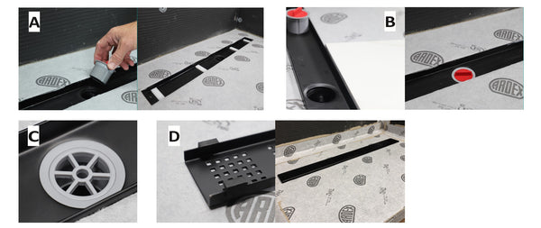 ARDEX TLT Linear Drain Mud Bed Installation Guide