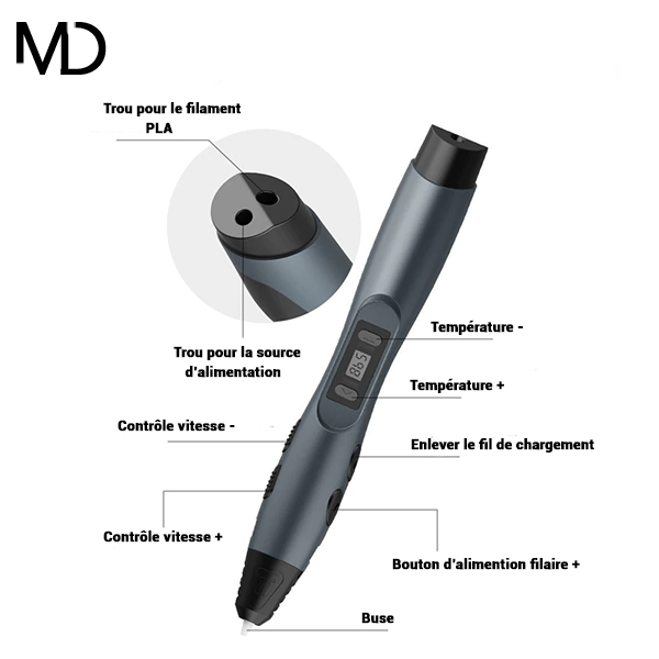 Stylo 3D - Accessoires - mondedegamer