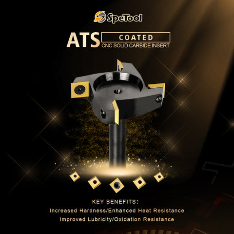 SpeTool ATS Coated Spoilboard Surfacing Router Bit