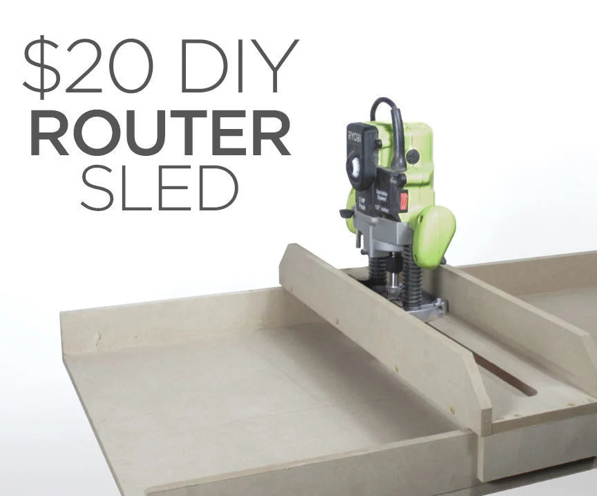 DIY a router sled