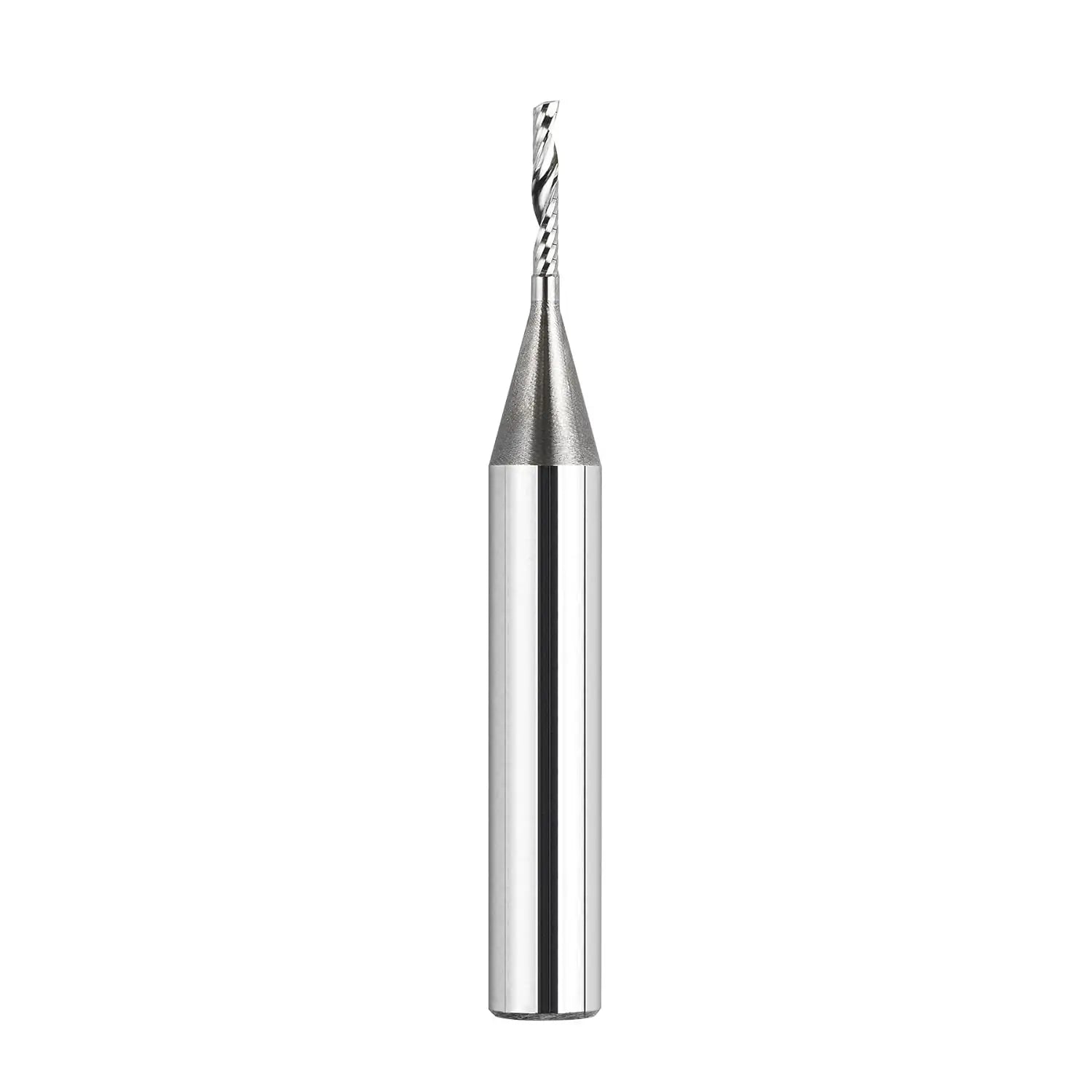 SpeTool W03012 SC Spiral O Flute 1/16" Dia x 1/4" Shank x 3/8" Cutting Length x 1-1/2" Long Up-cut Router Bit