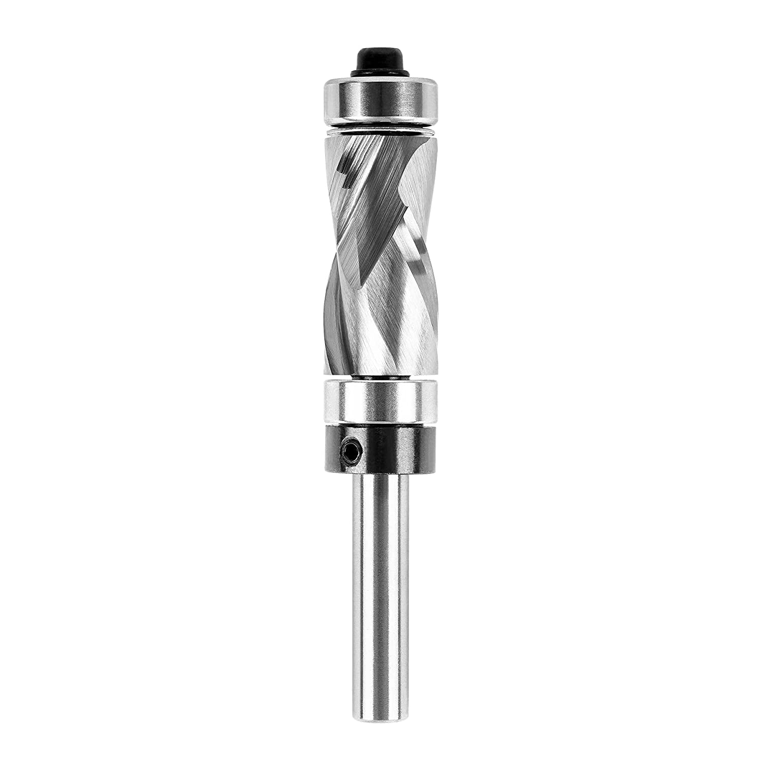 SpeTool W07034 SC Top And Bottom Bearing Compression Flush Trim 1/2" Dia x 1/4" Shank x 1" Cutting Length x 2-3/4" Overall Long Router Bit