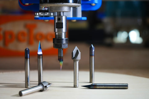 SpeTool V Groove router bits