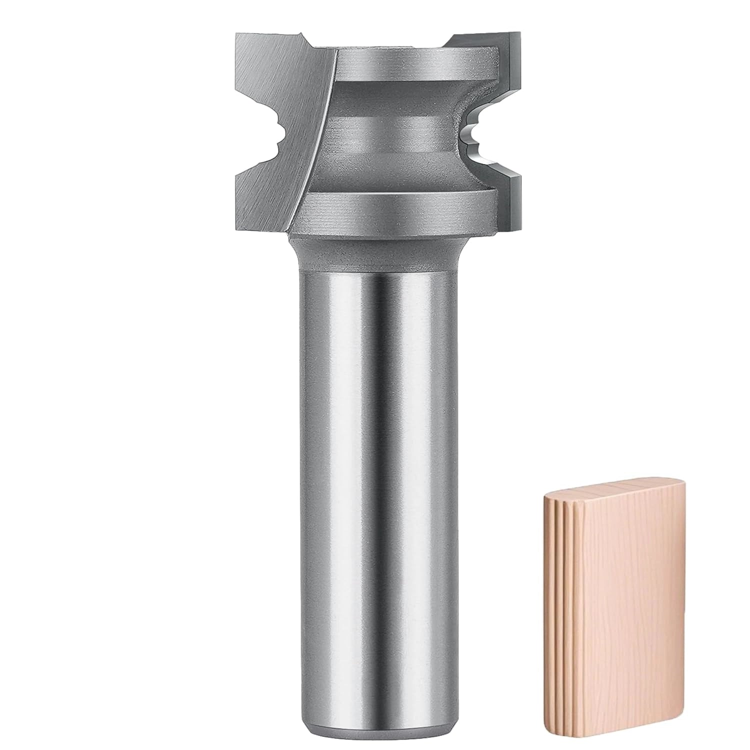 W10002 Carbide Router Bit 1/2" Shank x 6mm Cutting Length Domino Tenon Cutters Compatible with Festool Domino Joiner