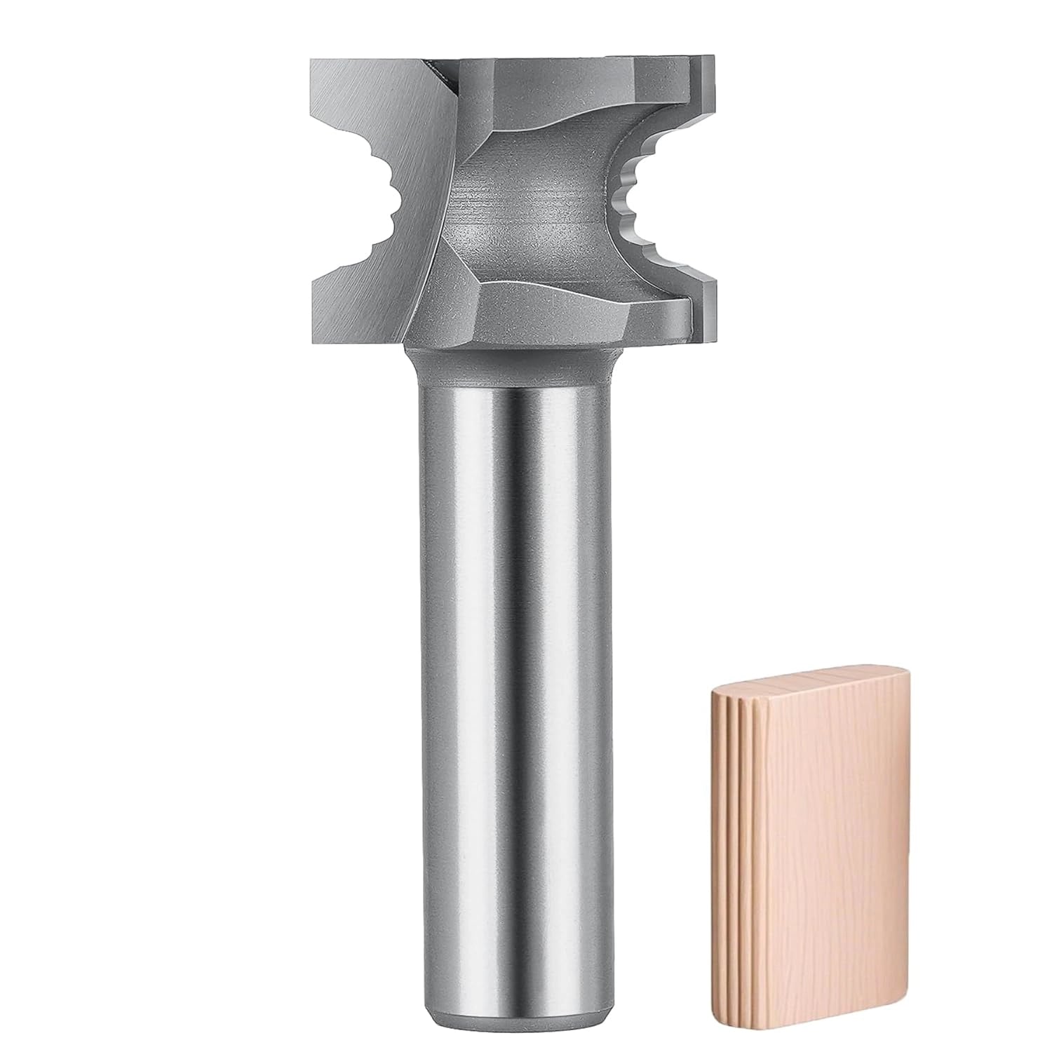 W10004 Carbide Router Bit 1/2" Shank x 10mm Cutting Length Domino Tenon Cutters Compatible with Festool Domino Joiner
