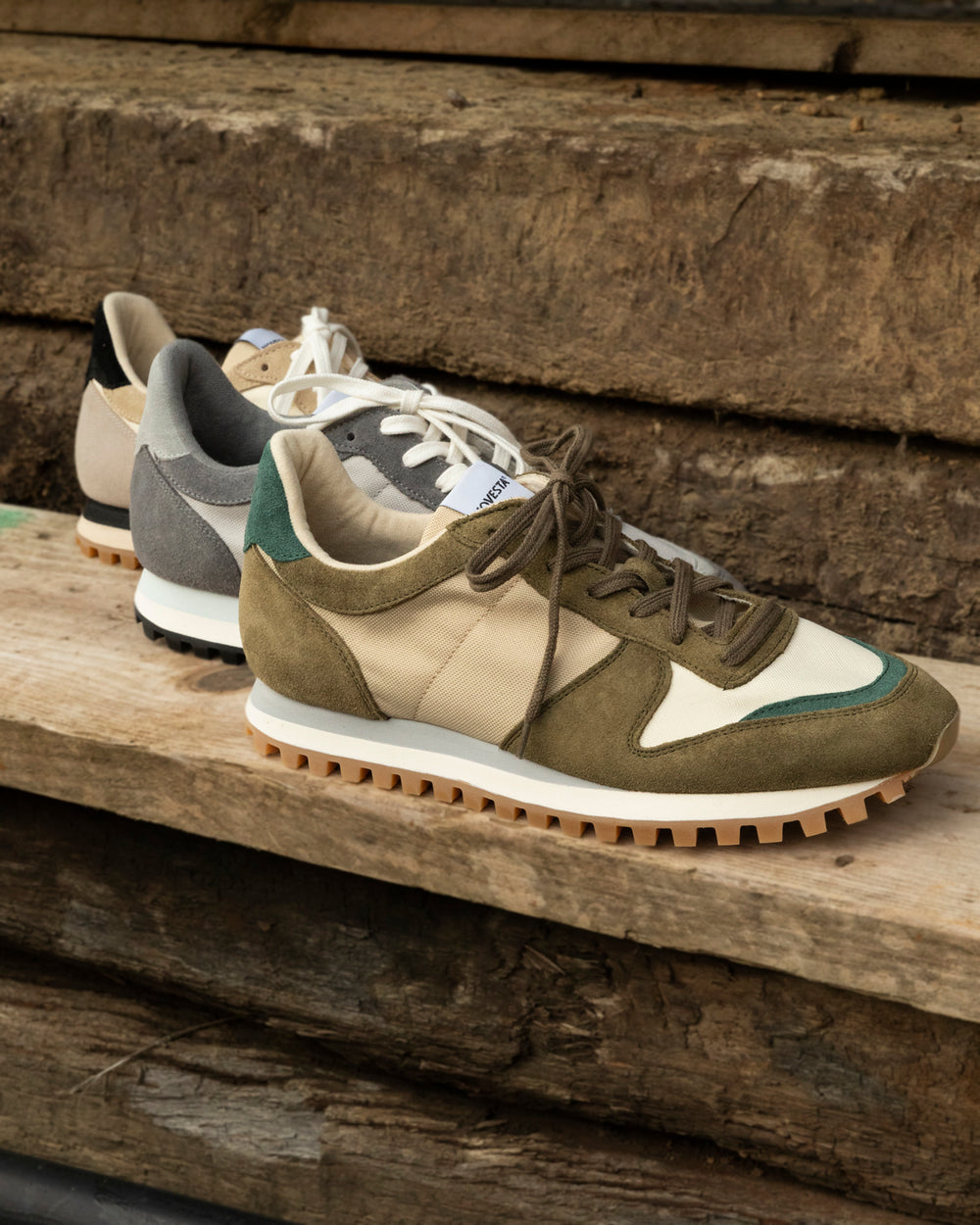 Novesta Marathon Trail Trainers - Truffle Pine – The 5th Store