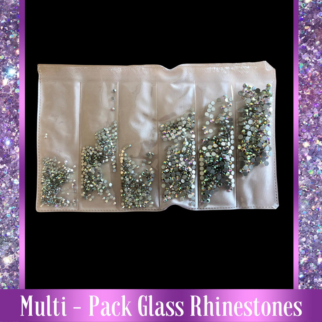 Rainbow Fish Glass Rhinestone Mix — Diamond Fire Rhinestones