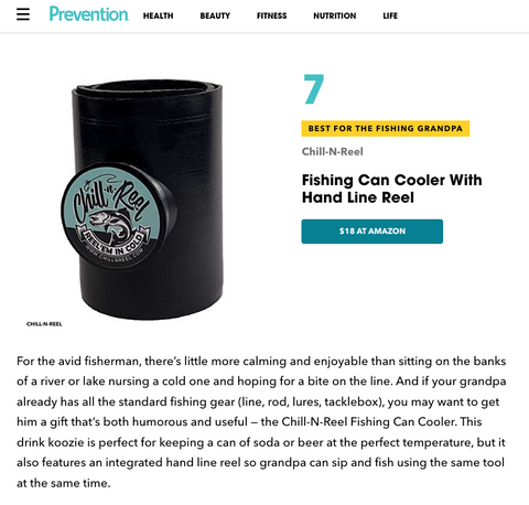 Prevention screenshot - Chill-N-Reel best for the fishing grandpa