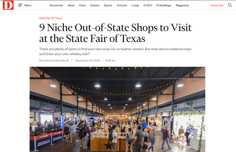 9 Niche Out-of-State Shops to Visit at the State Fair of Texas