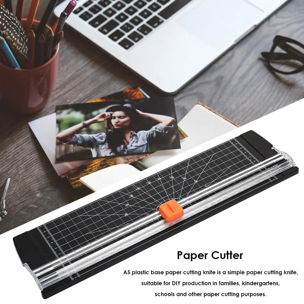 KW-trio Paper Trimmer Scoring Board 7 in 1 Craft Paper Cutter Blades  Scoring Tool w/ Paper Folding for Making Photo Scrapbooking - AliExpress