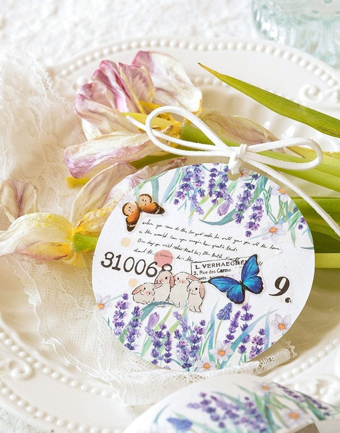 PAPERWRLD - Handwritten Letter and Flower Adhesive Washi Tape