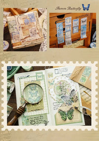 Butterfly Postage Stamp Washi Tape
