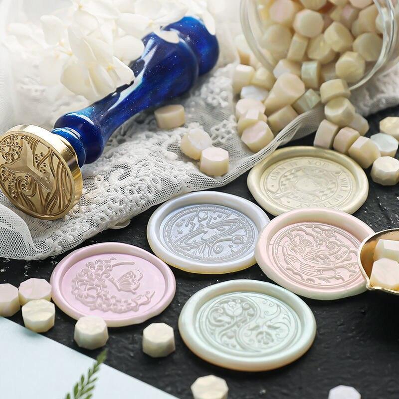 764/600/380/200PCS Multicolor Sealing Wax Beans Seal Wax Tablet