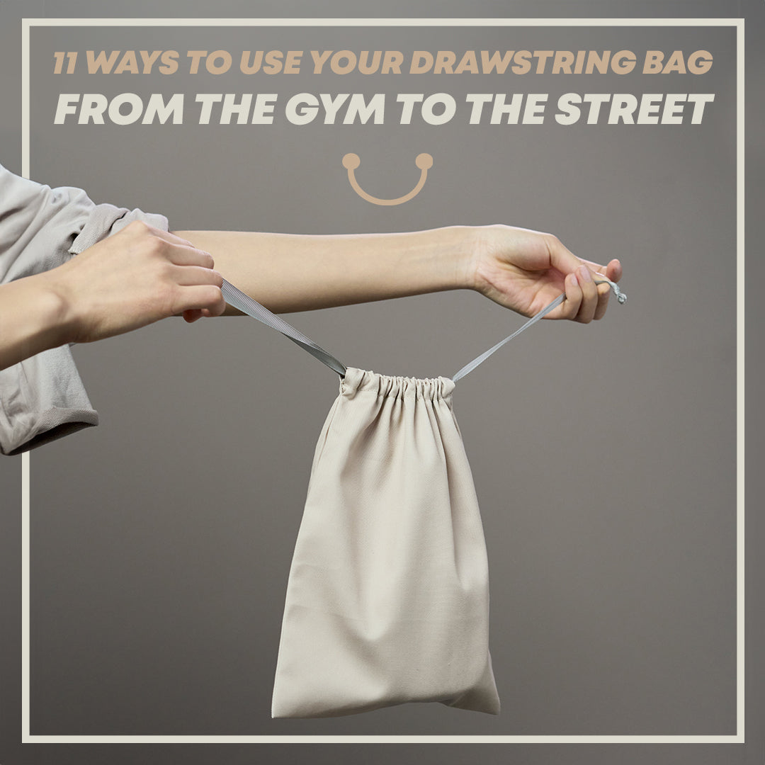 11 Ways to Use Your Drawstring Bag From the Gym to the Street