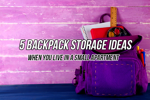 backpack storage ideas