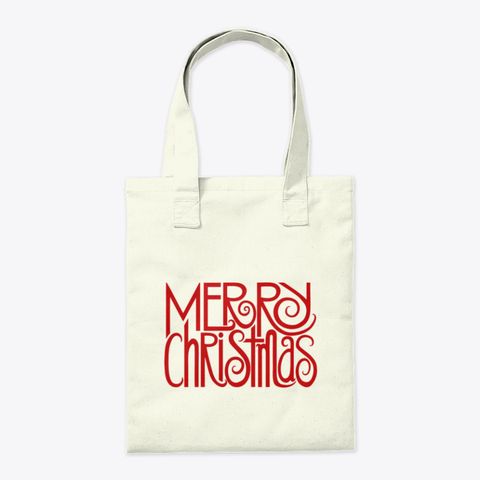 DIY Personalized Holiday Stencil Tote Bag- White Canvas - Create