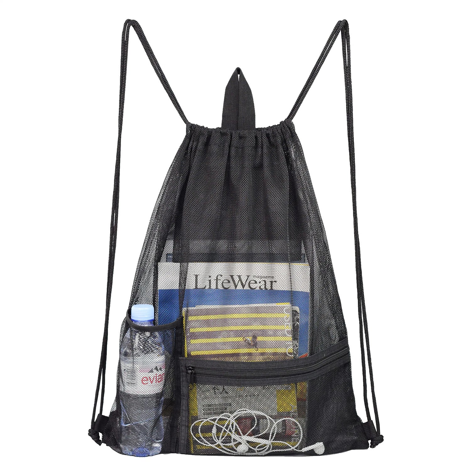 Mesh Drawstring Bags Tote Bag Factory