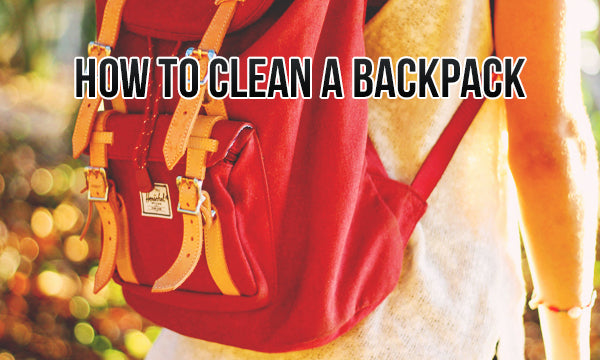 How to Clean a Backpack