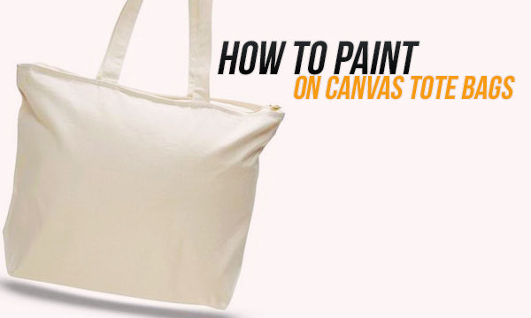 how to paint on canvas tote bags