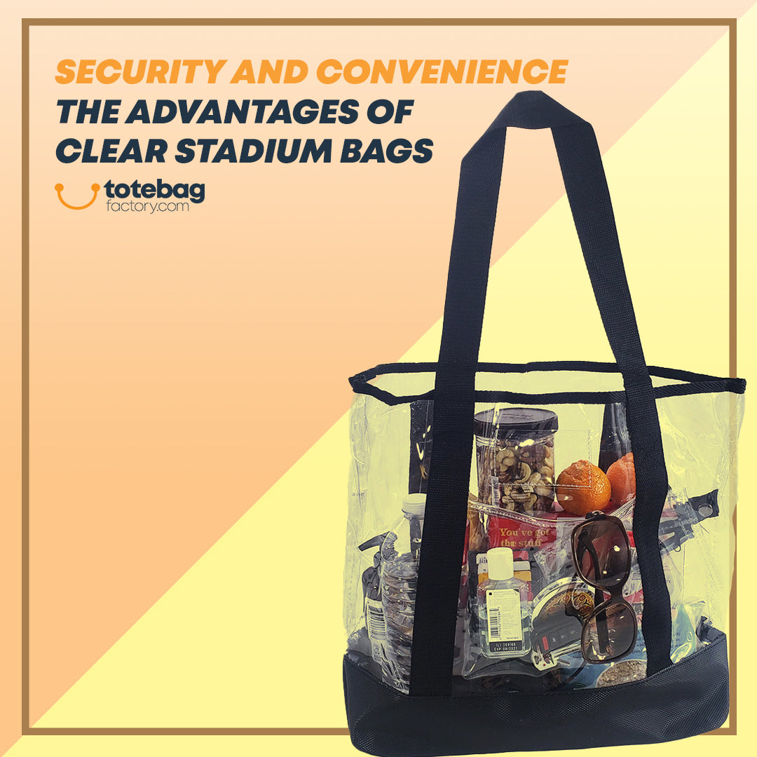 ToteBagFactory Clear Stadium Bag Blog Thumbnail