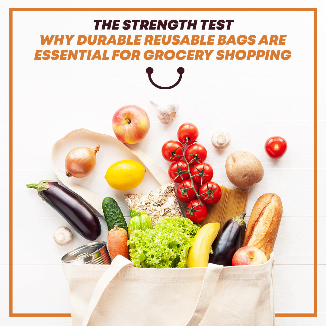 The Strength Test Why Durable Reusable Bags are Essential for Grocery Shopping Blog Thumbnail