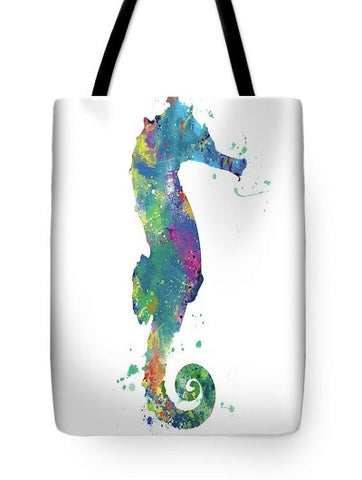 Sea Horse Sack Bag Ocean Sack Bag Cotton Sack Bag Shopping 