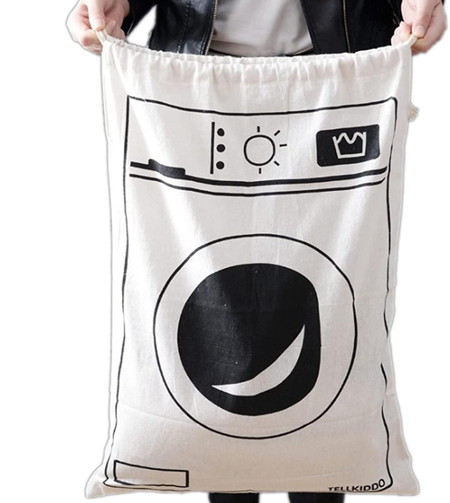 Cotton Laundry Bag ToteBagFactory