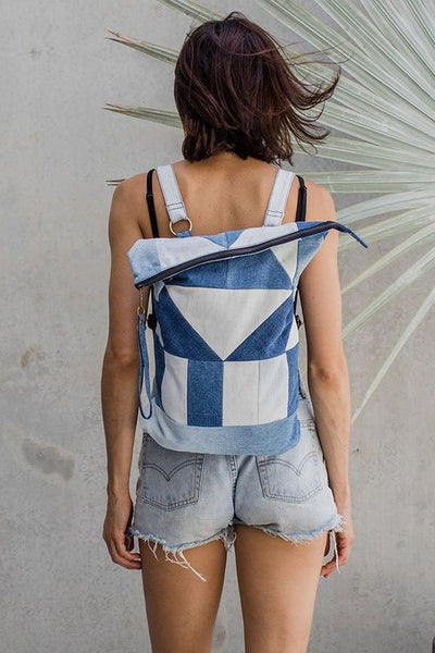 Denim Backpack - Customizable