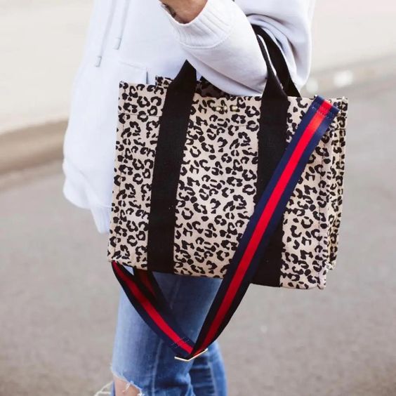 Leopard-Print-Tote-Bag